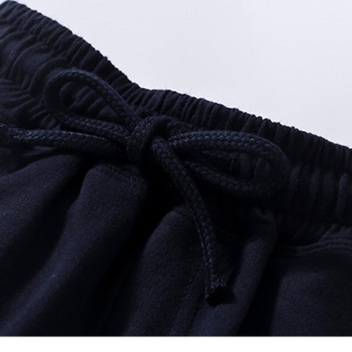 Boys Navy Blue Cotton Shorts