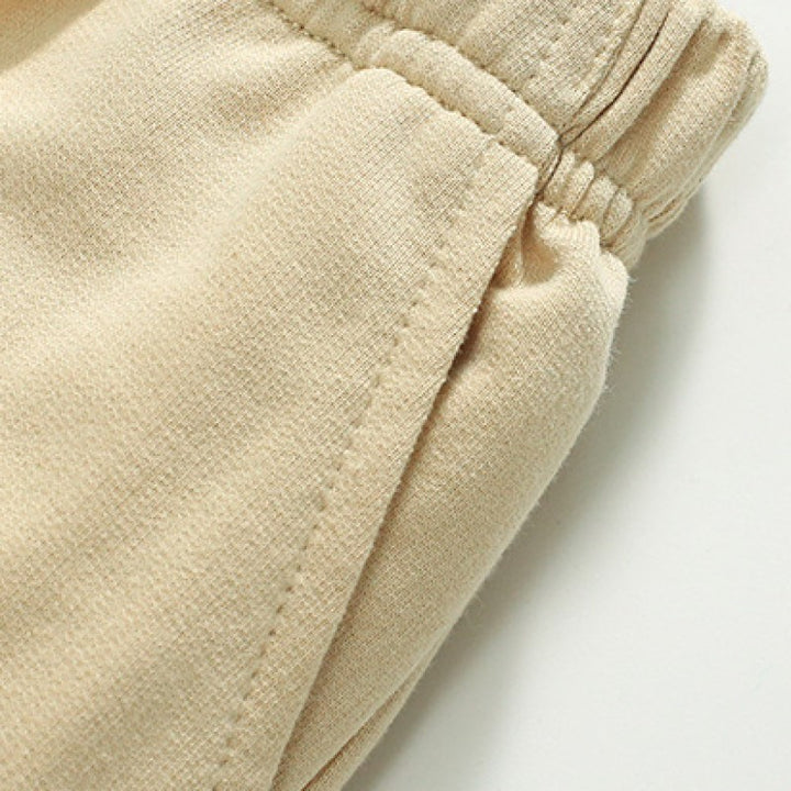 Boys Beige Loose Fit Cotton Regular Shorts