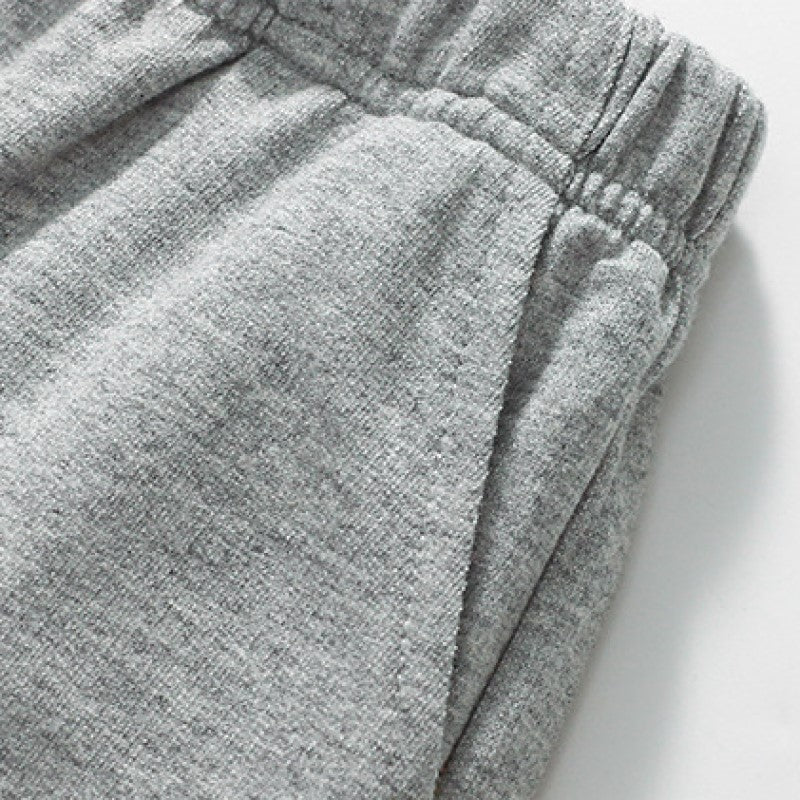Boys Grey Loose Fit Cotton Regular Shorts