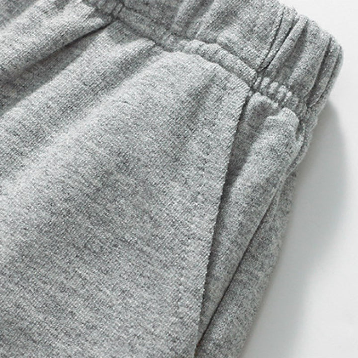 Boys Grey Loose Fit Cotton Regular Shorts