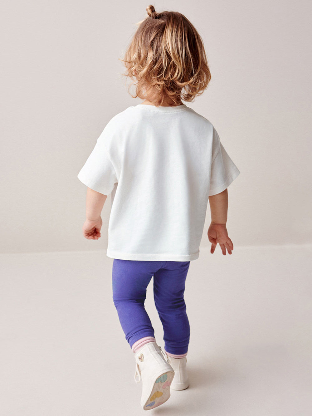 Girls Printed Top With Leggings