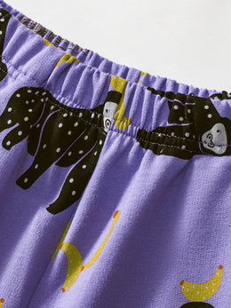 Boys Embellished Round Neck T-shirt with Shorts