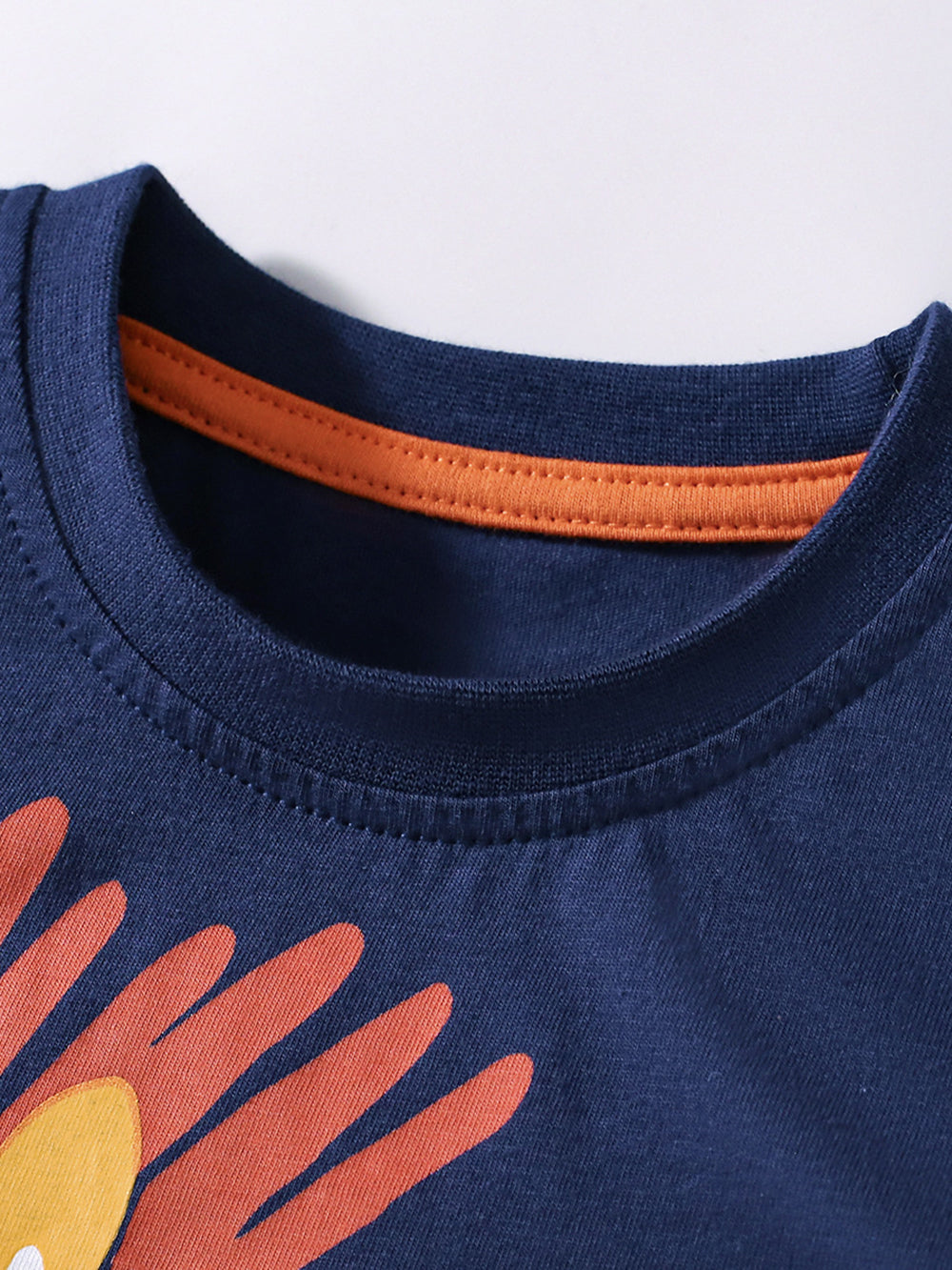 Boys Printed Pure Cotton T-Shirt With Shorts