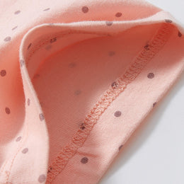 Girls Printed Pure Cotton T-shirt With Pyjamas