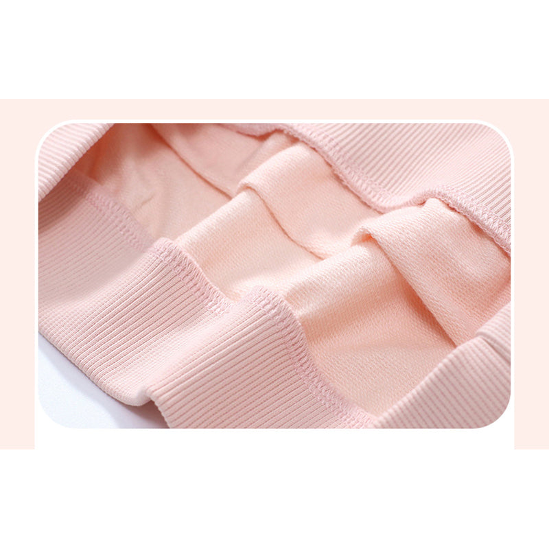 Girls Pink Embroidered Sweatshirt