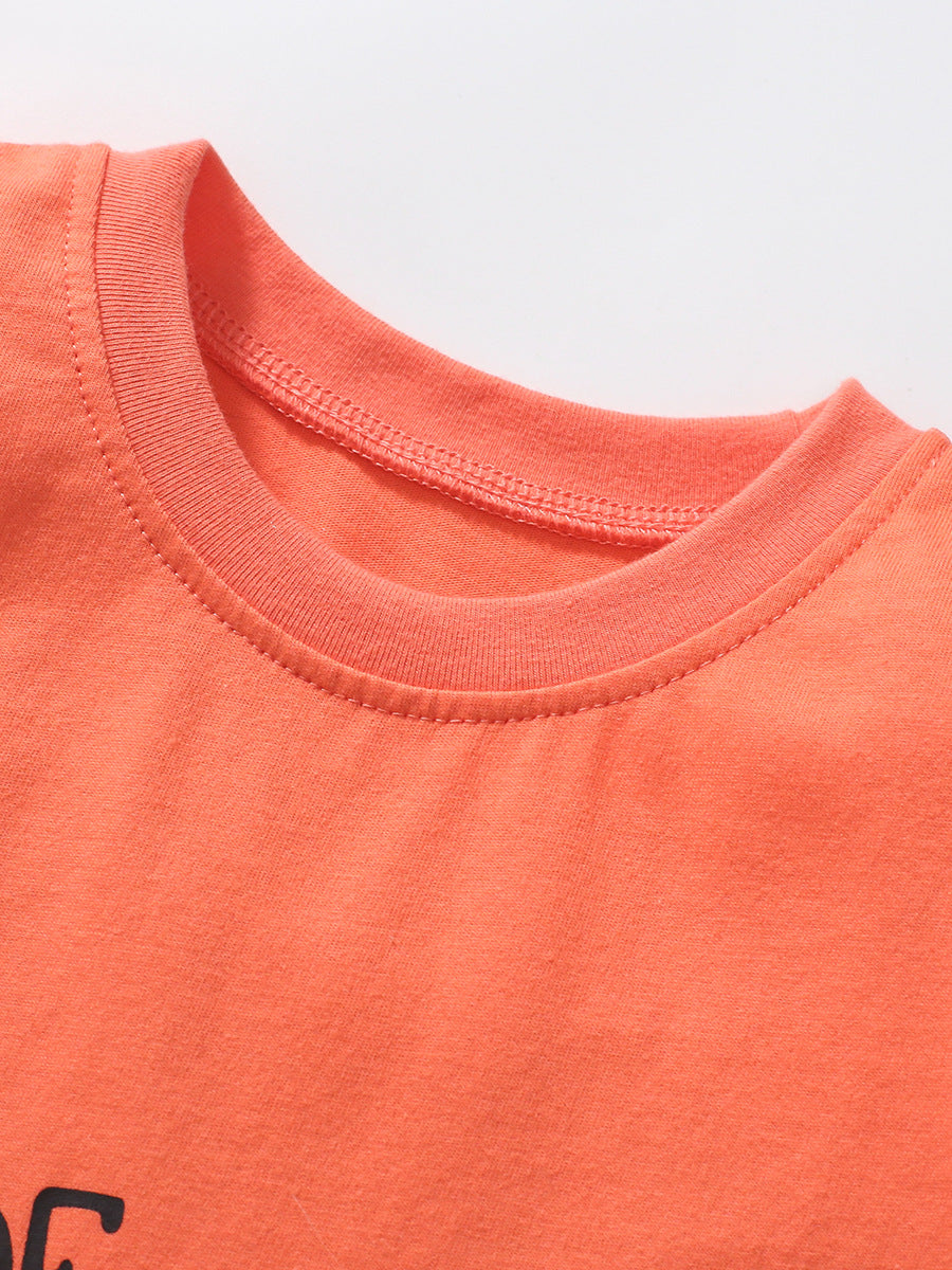 Kids Graphic Printed Cotton T-Shirt