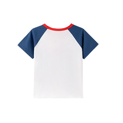 Boys Graphic Printed Round Neck Cotton T-shirt