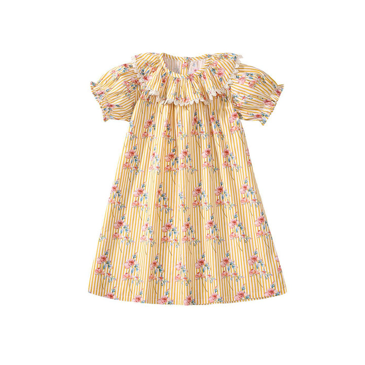 Girls Printed A-Line Dress