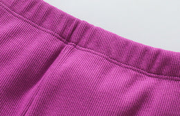 Girls Printed Pure Cotton Top with Leggings