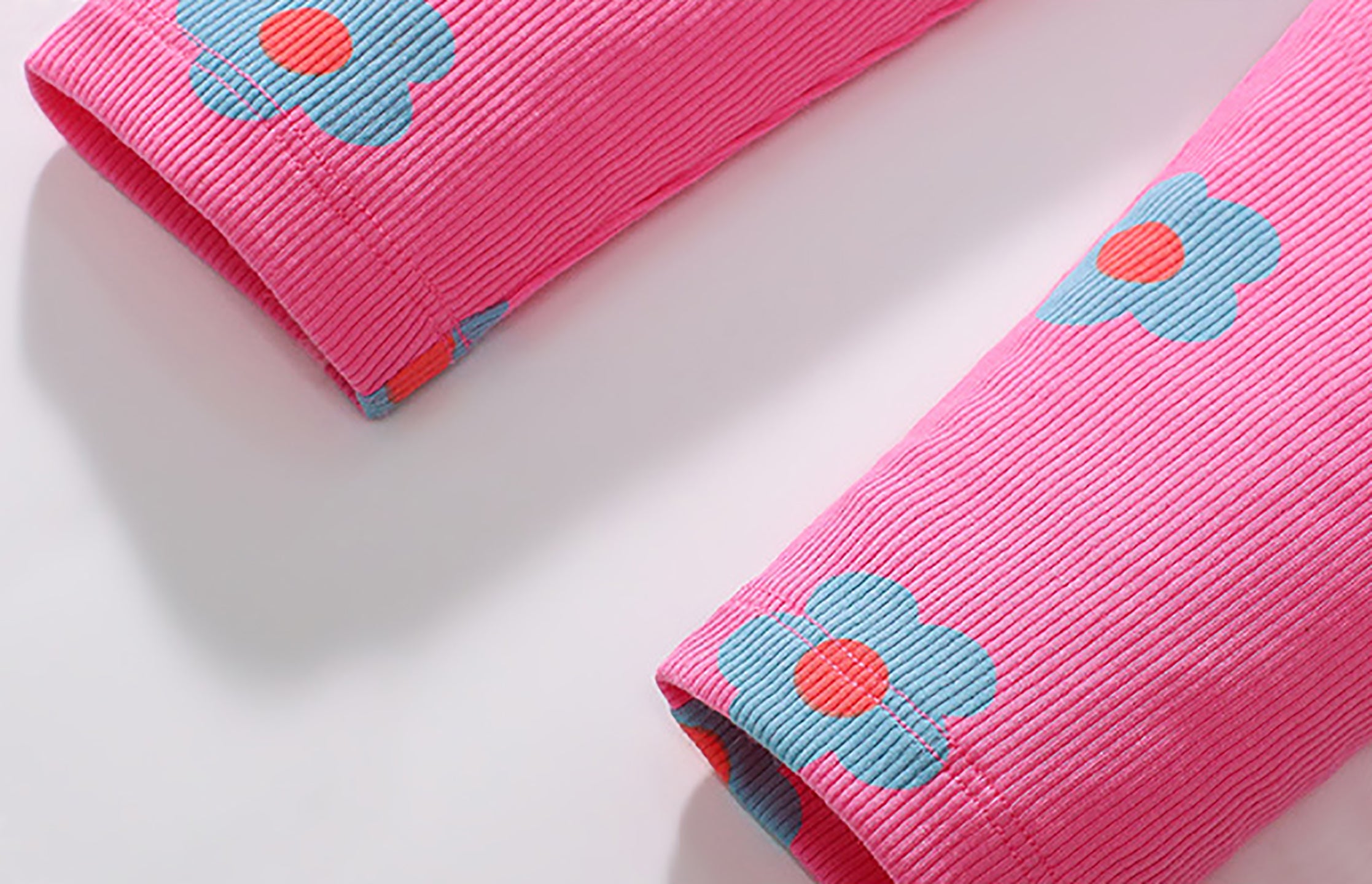Girls Printed Pure Cotton Top with Legging