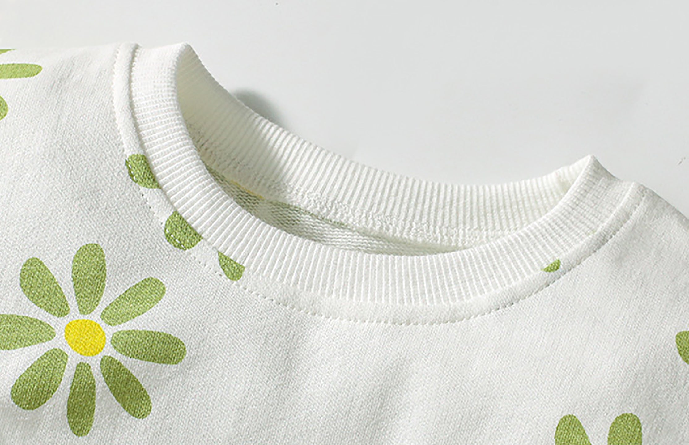 Girls Printed Pure Cotton Top with Leggings