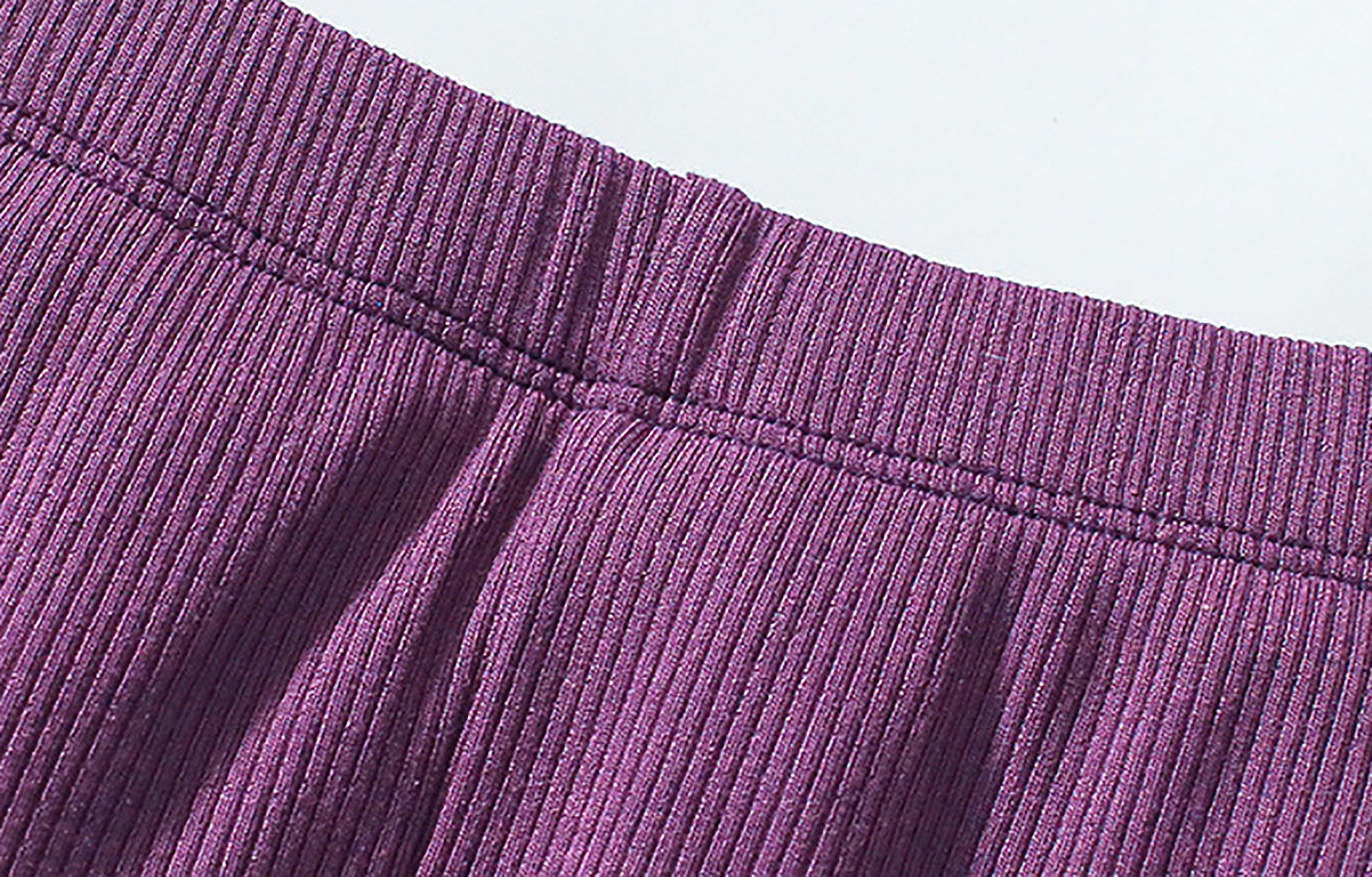 Girls Purple & Blue Printed Pure Cotton Top with Leggings