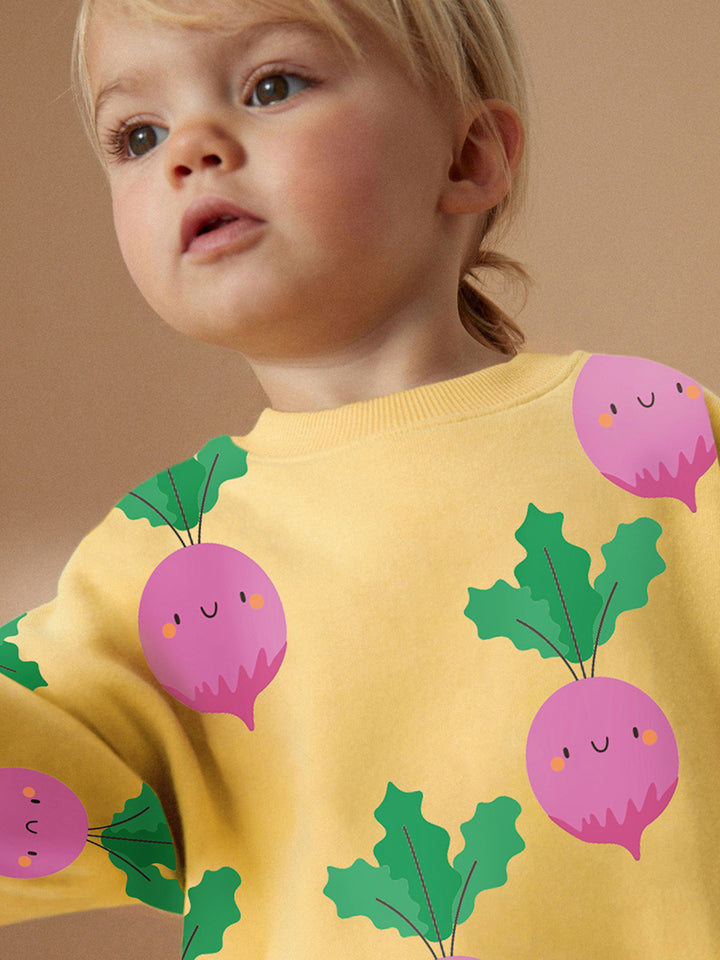 Girls Printed T-shirt with Trouser