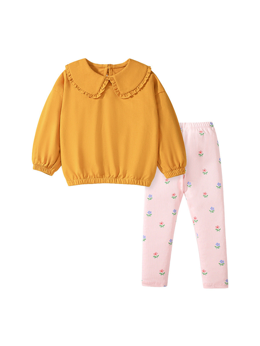 Girls Pure cotton Top with Trouser