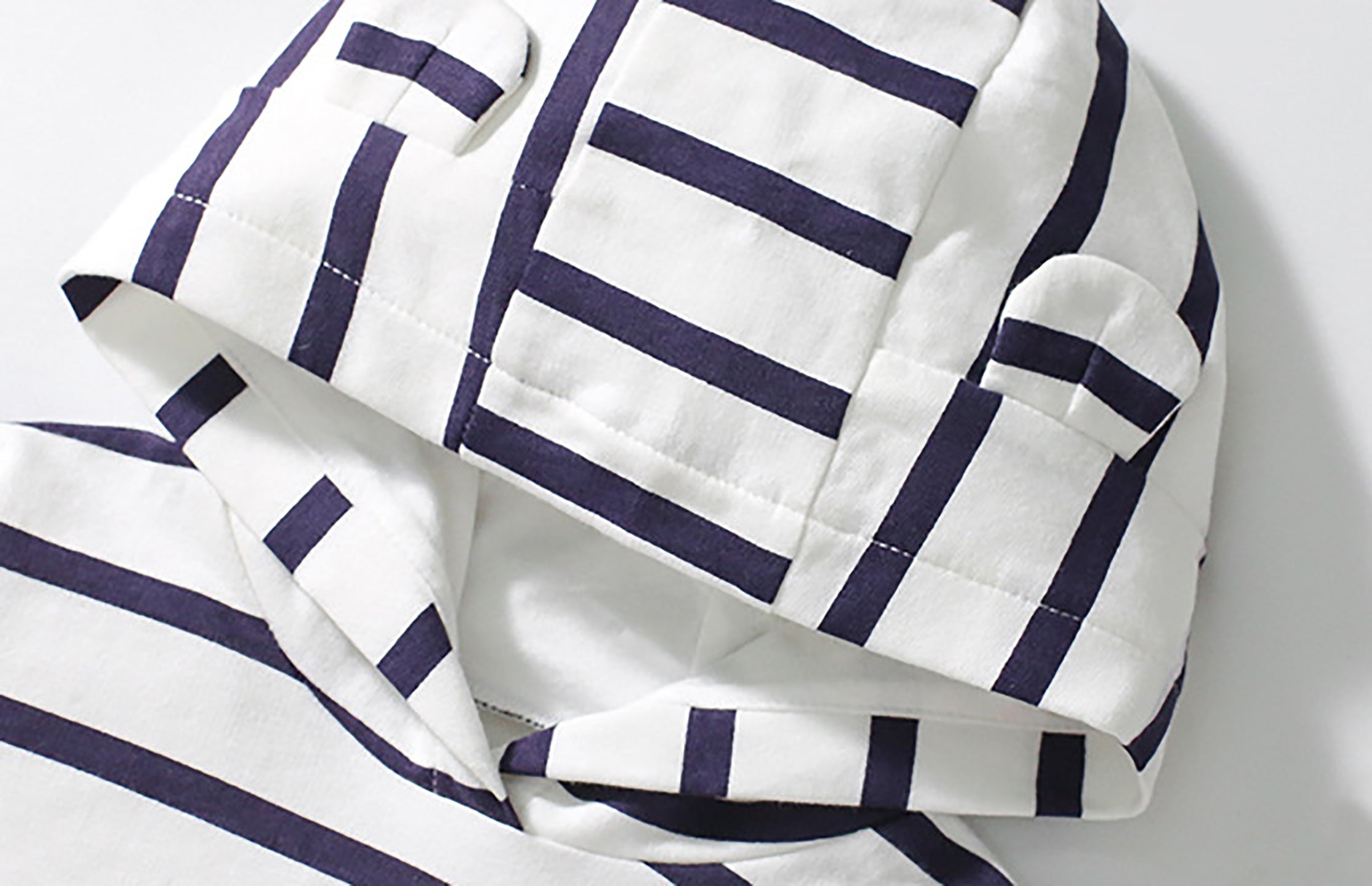 Girls Striped Pure Cotton Top with Pyjama