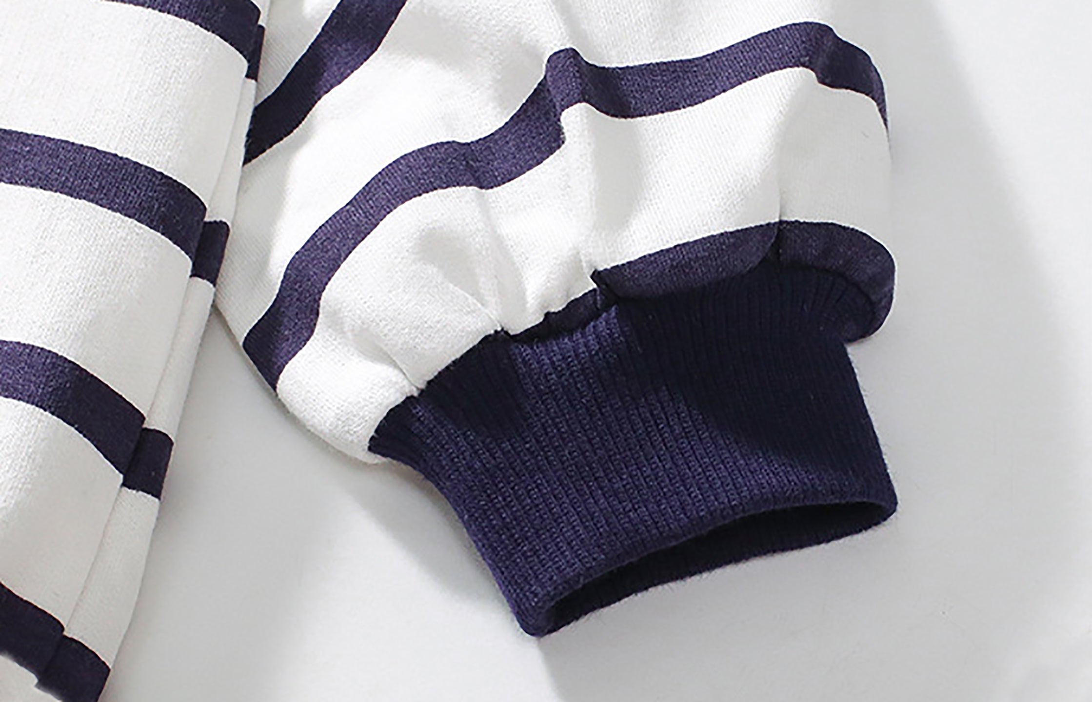 Girls Striped Pure Cotton Top with Pyjama