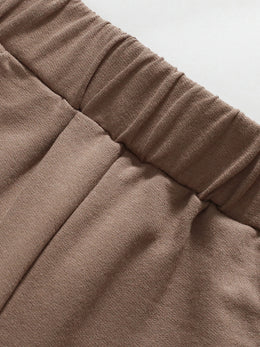 Boys Printed Round Neck Long Sleeves Pure Cotton Sweatshirt & Trouser