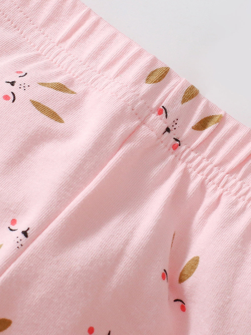 Girls Printed T-shirt With Pyjamas