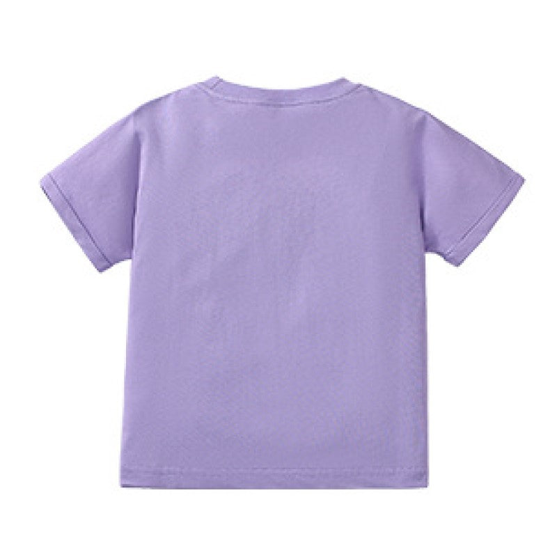 Girls Printed Applique T-shirt