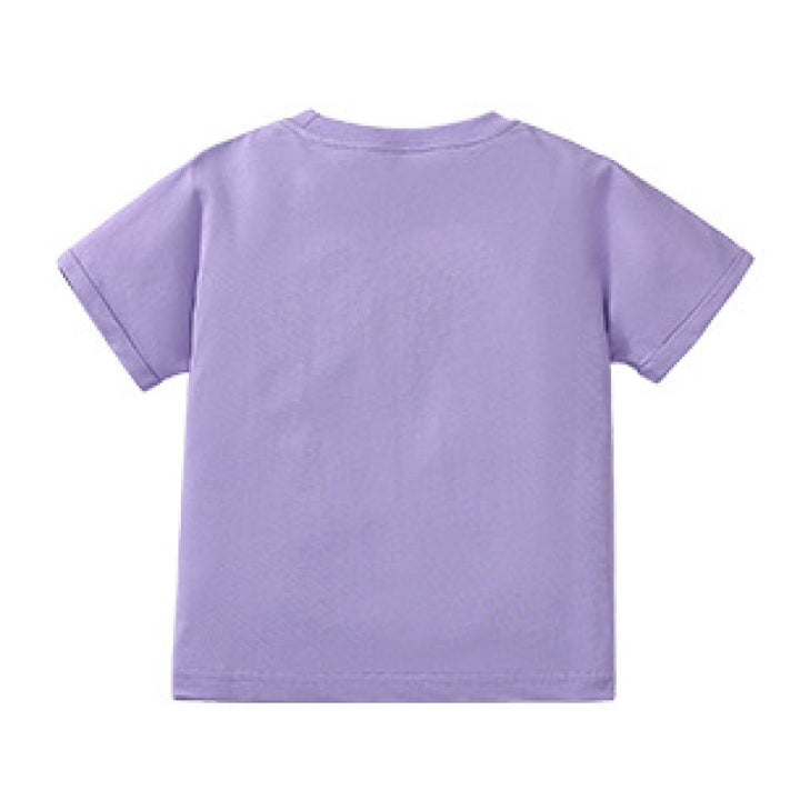 Girls Printed Applique T-shirt