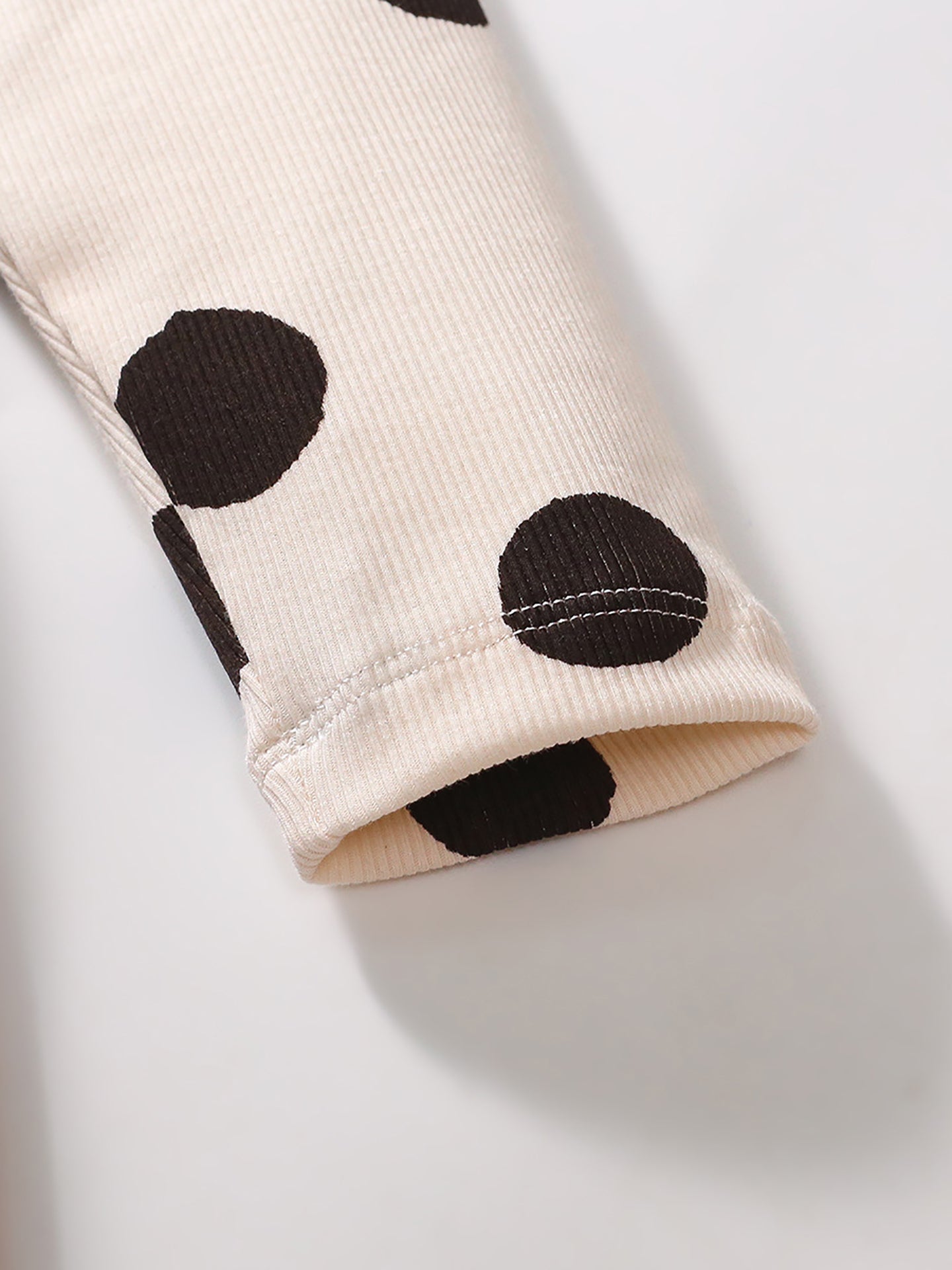 Girls Polka Dot Print A-Line Midi Dress