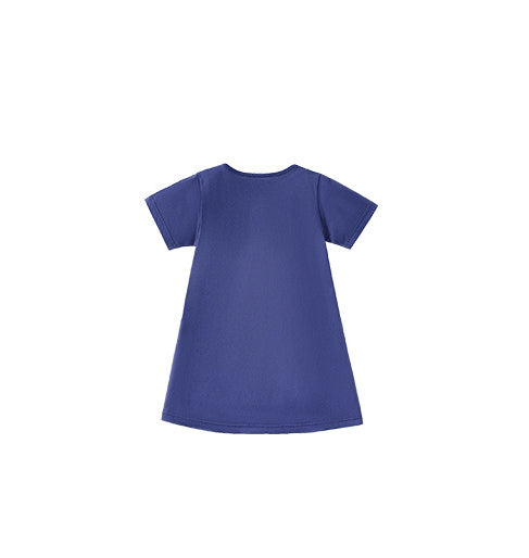 Girls Print A-Line Dress