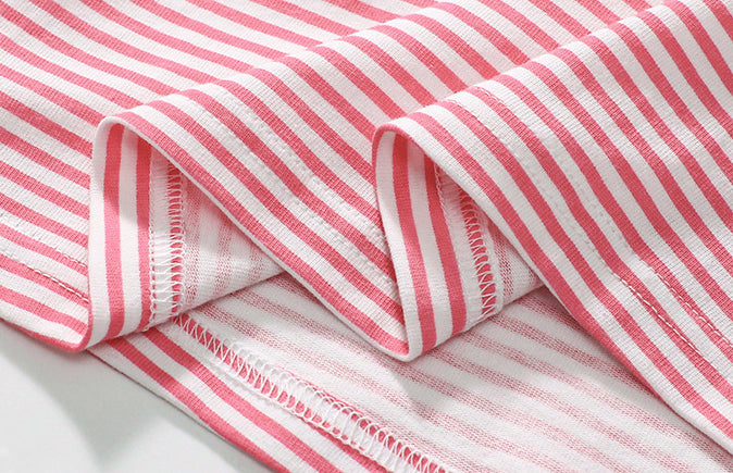 Striped A-Line Dress
