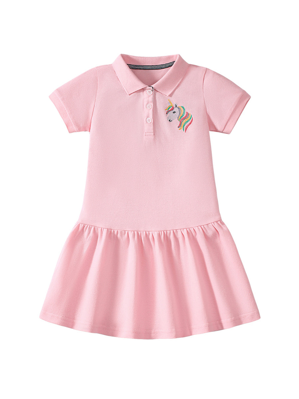 Girls Print Fit & Flare Dress