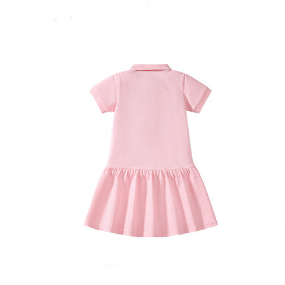Girls Print Fit & Flare Dress