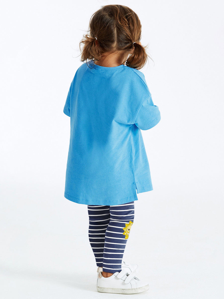 Girls Top with Trousers
