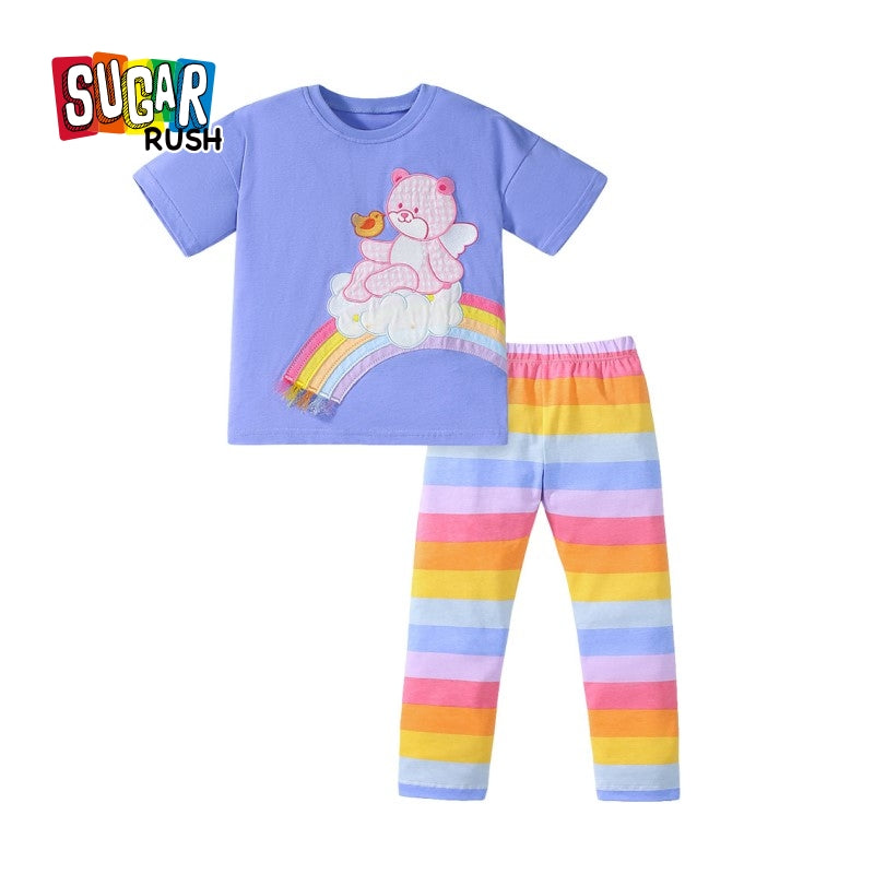 Girls T-shirt with Trousers