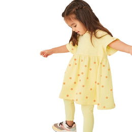 Girls Printed Top with Legging