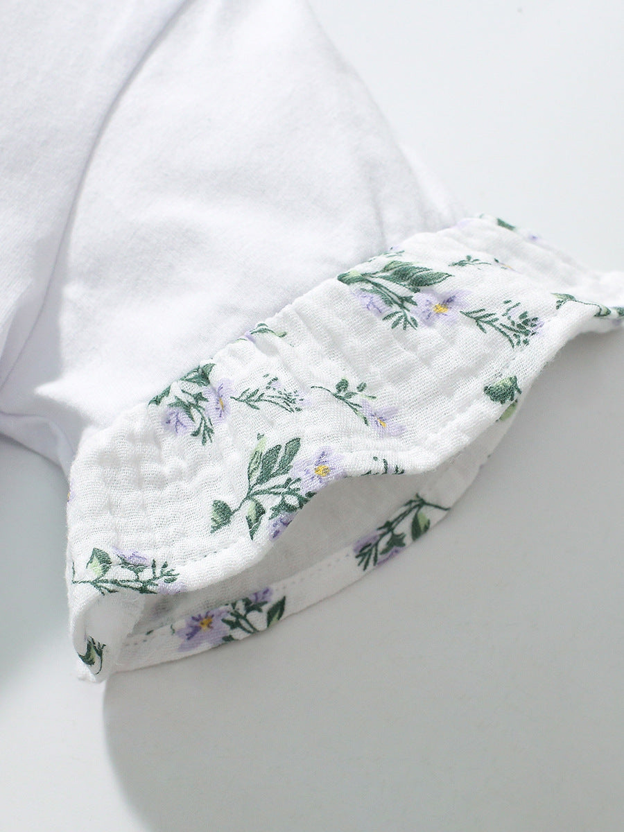 Girls Printed Tunic with Trousers