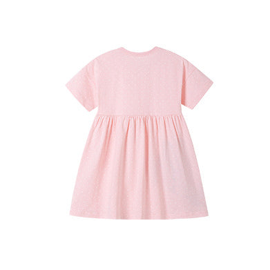 Kids-Girls Colourblocked A-Line Midi Dress