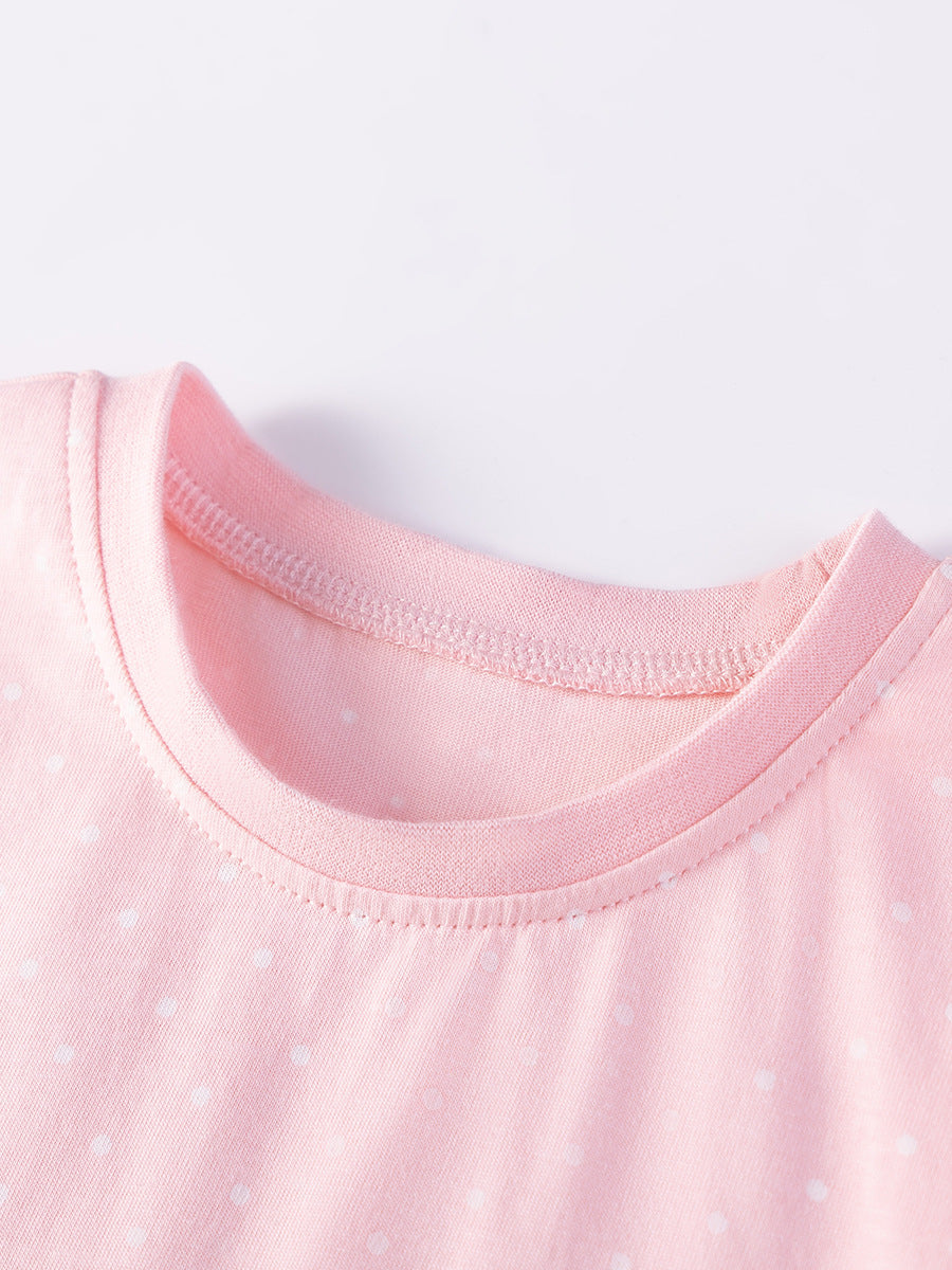 Kids-Girls Colourblocked A-Line Midi Dress