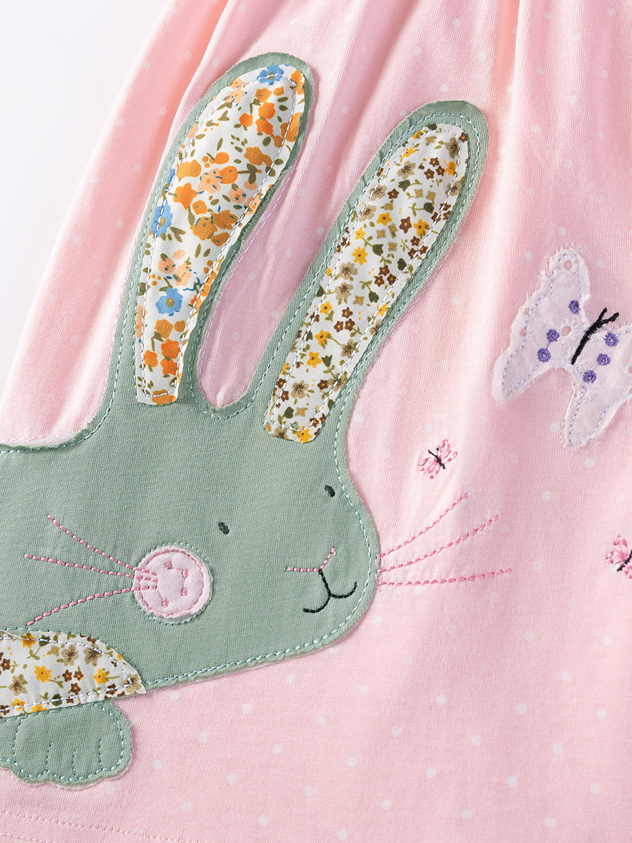 Kids-Girls Colourblocked A-Line Midi Dress