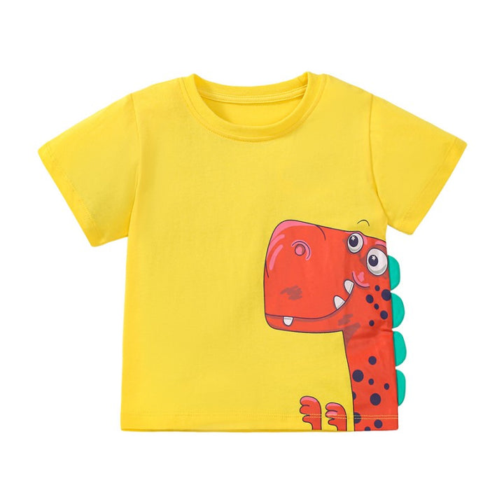 Kids Graphic Printed Cotton T-shirt