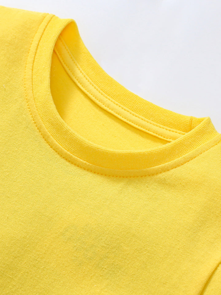 Kids Graphic Printed Cotton T-shirt
