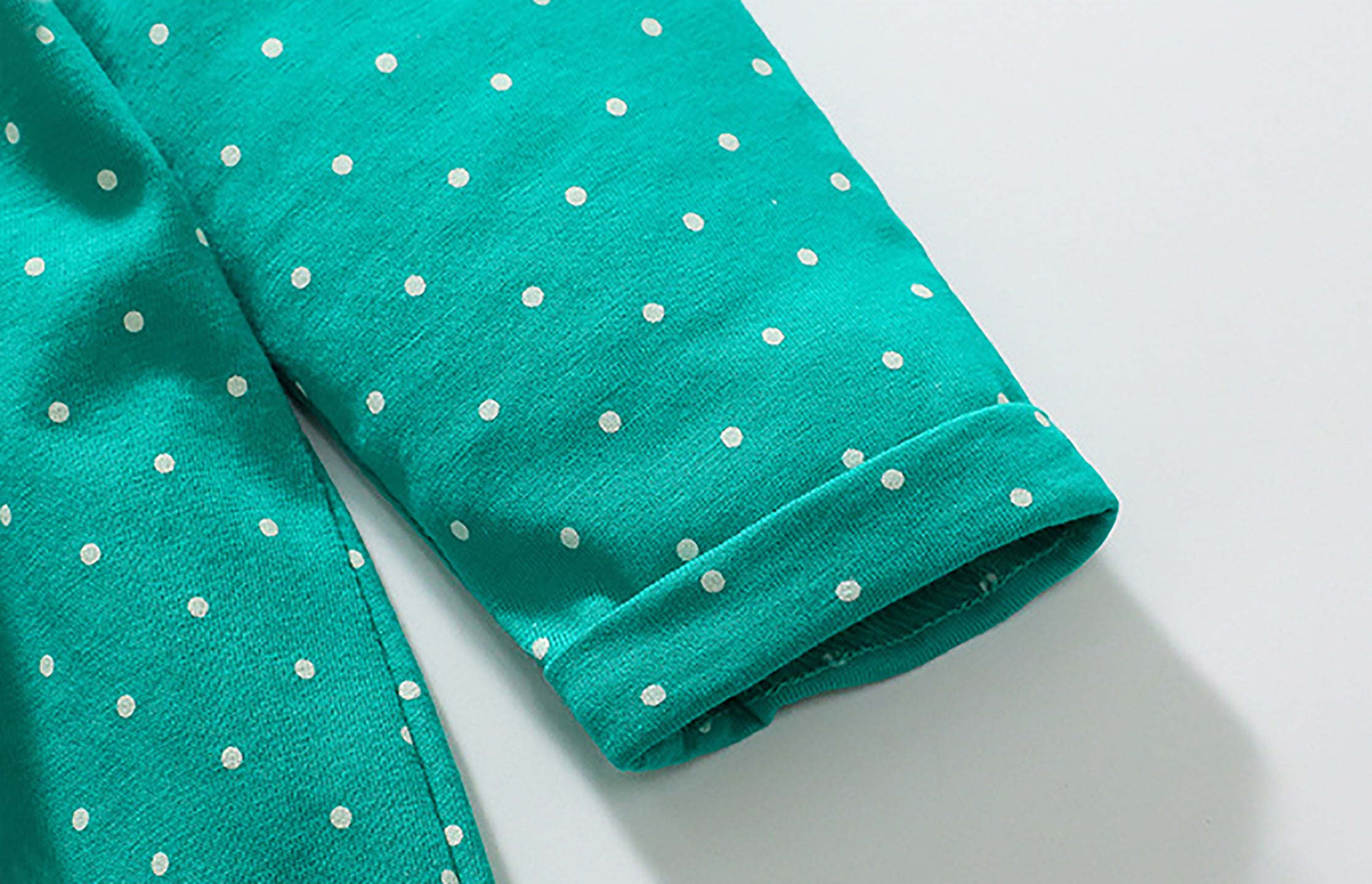 Gilrs Polka Dot Printed Fit & Flared Midi Dress