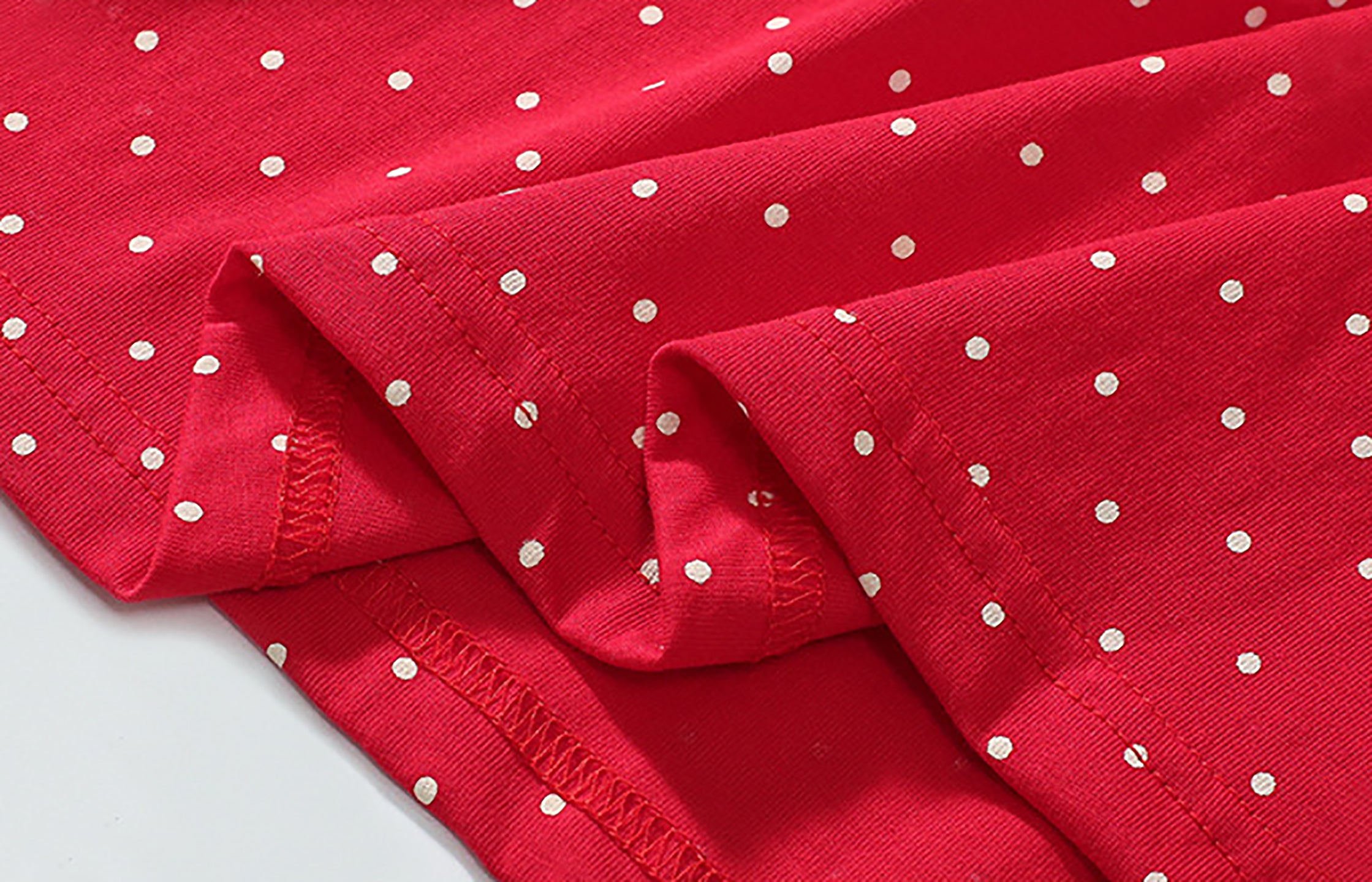 Girls Polka Dot Printed A-Line Midi Dress