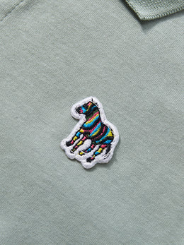 Green Layered Cotton T-shirt Dress