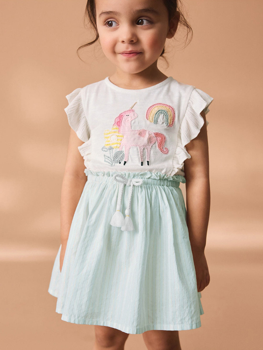 Print Fit & Flare Dress