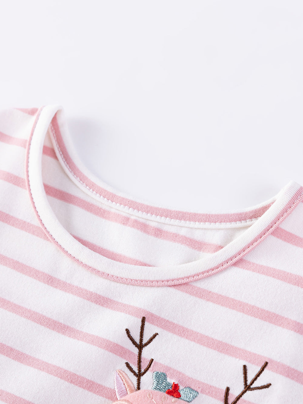 Girls Striped Fit & Flare Tulle Knee Length Fit & Flare Dress
