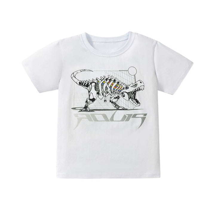 Boys Graphic Printed Cotton T-Shirt