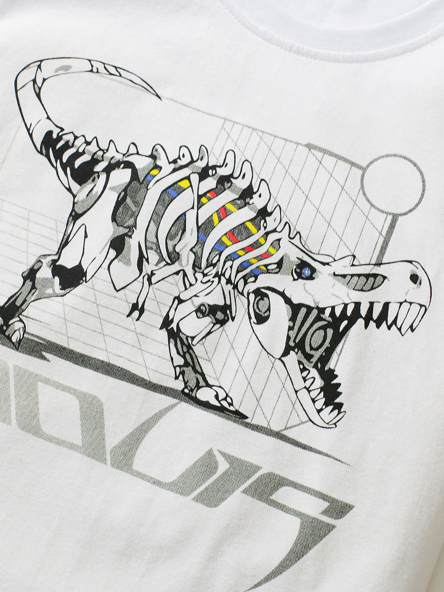 Boys Graphic Printed Cotton T-Shirt