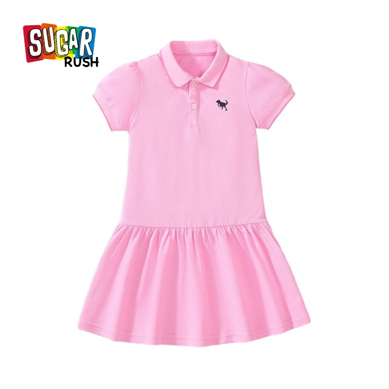 Solid T-shirt Dress