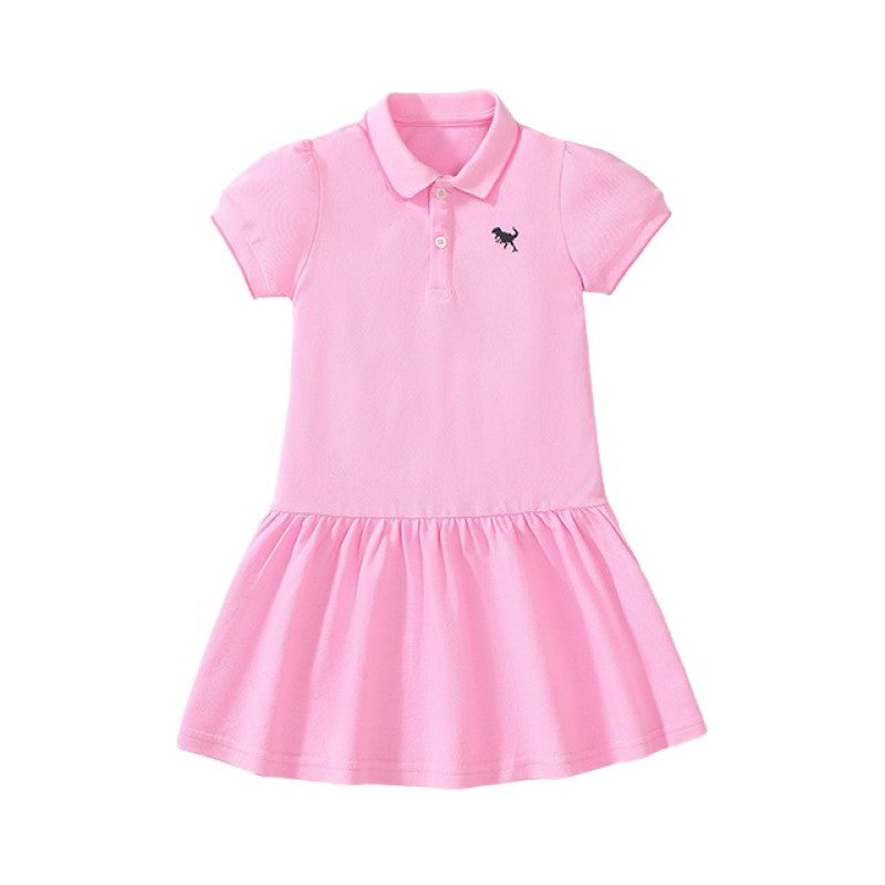 Solid T-shirt Dress