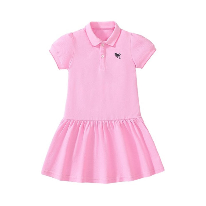 Solid T-shirt Dress