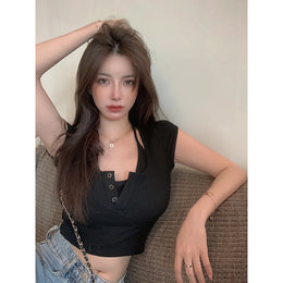 Kimono Sleeve Crochet Top