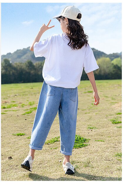 Girls Printed T-Shirt with Trousers